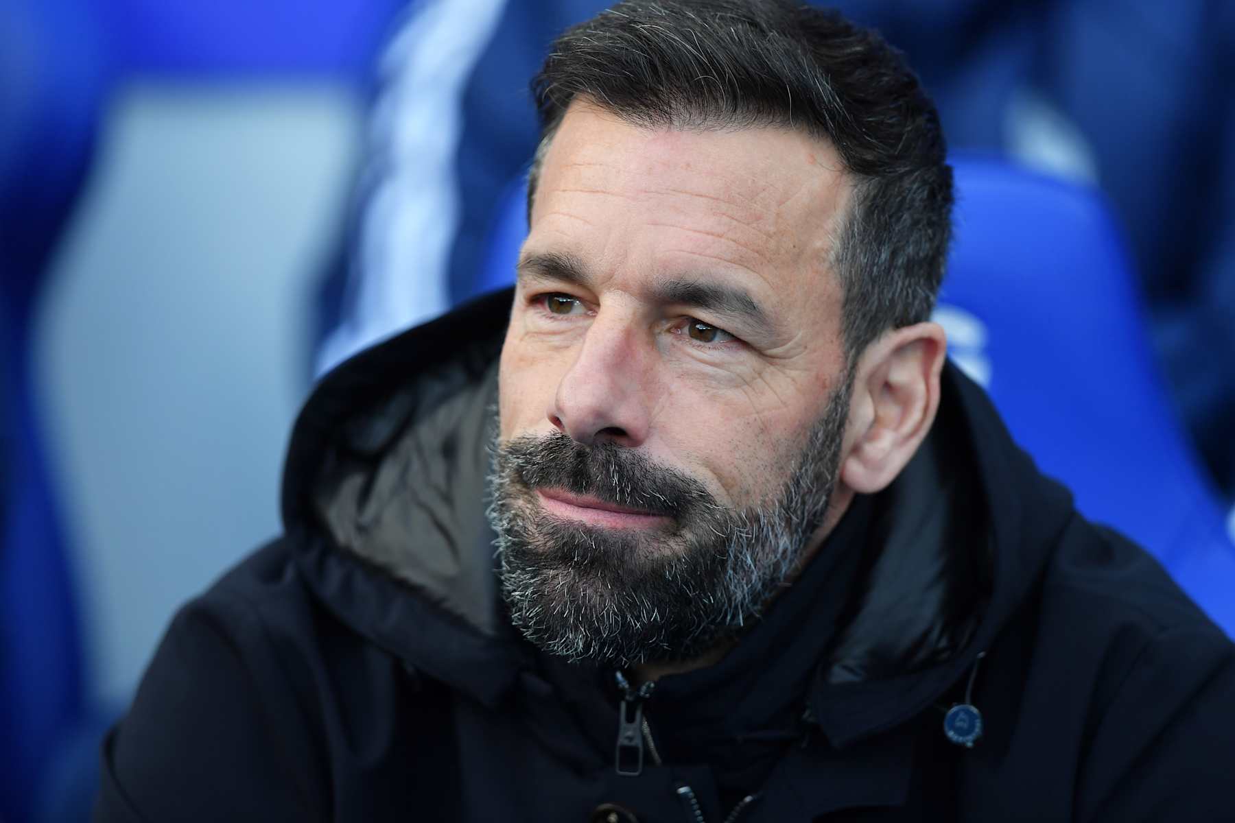 LEICESTER, ENGLAND - DECEMBER 29: Manager of Leicester City Ruud van Nistelrooy before the Premier League match between Leicester City and Manchester City at King Power Stadium on December 29, 2024 in Leicester, United Kingdom. (Photo by Plumb Images/Leicester City FC via Getty Images)