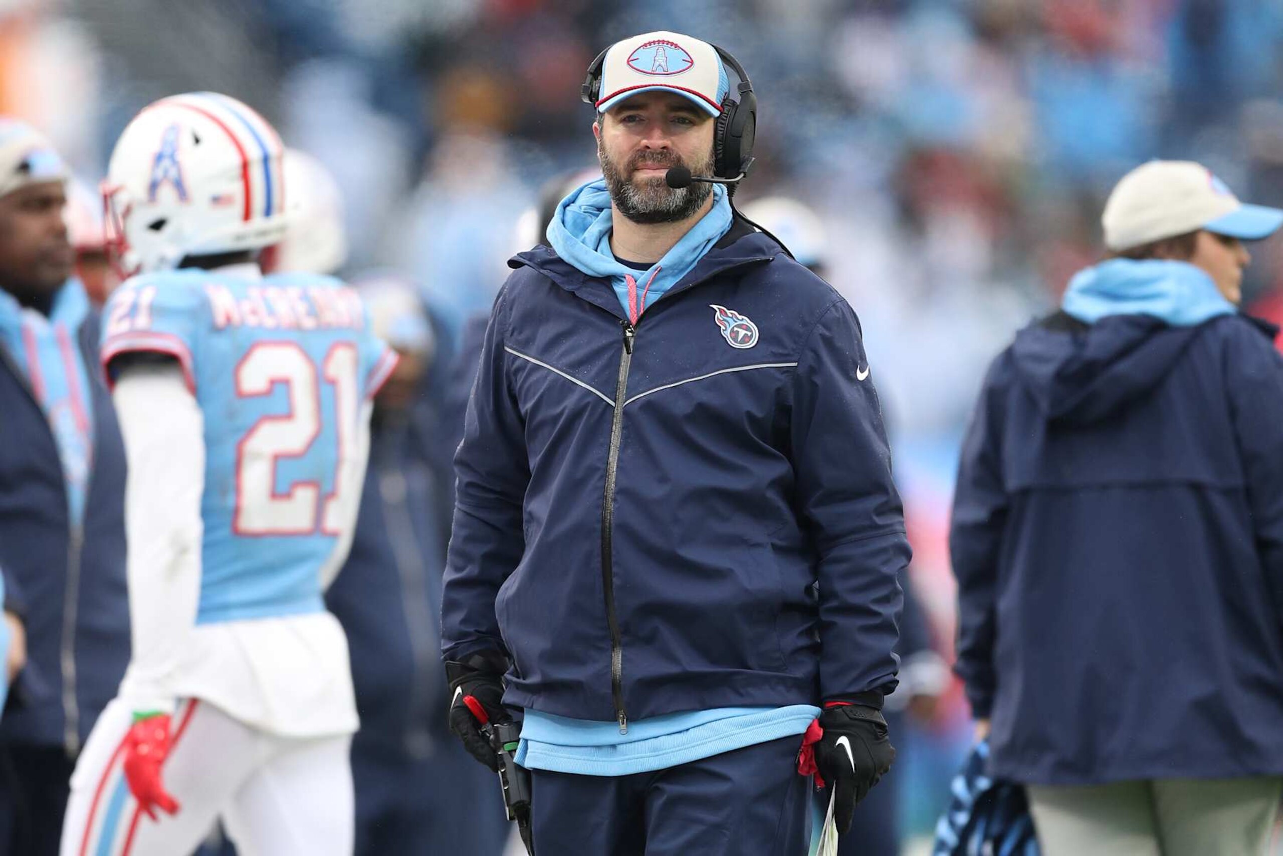 Titans head coach Brian Callahan