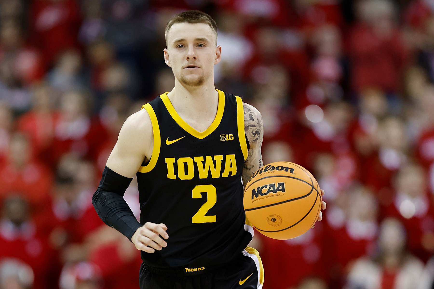 Iowa's Brock Harding