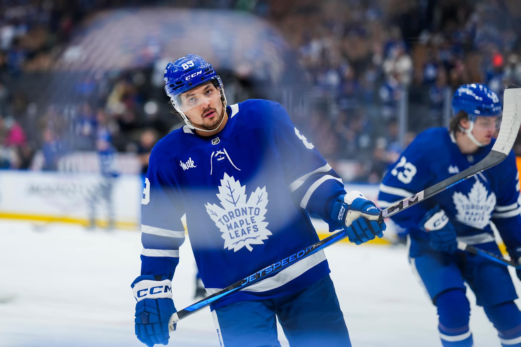Toronto Maple Leafs winger Nicholas Robertson