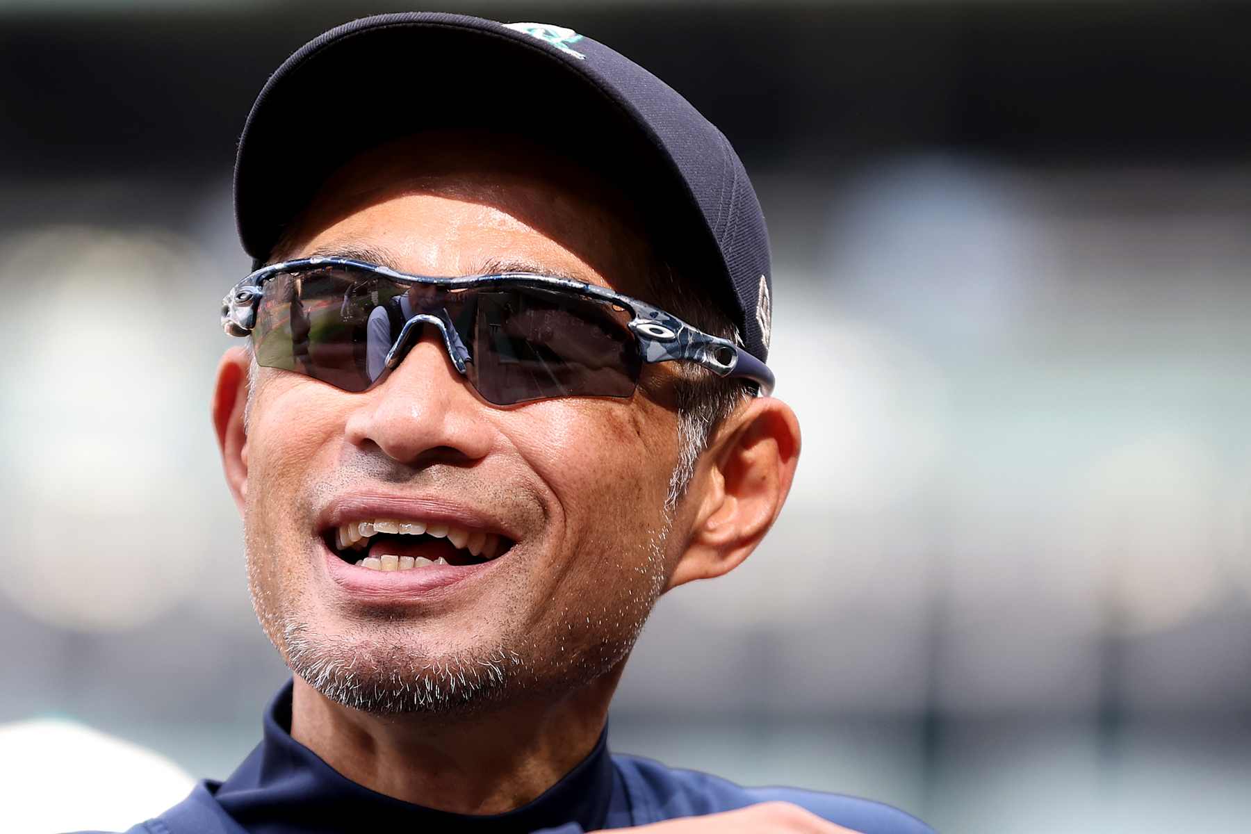 SEATTLE, WASHINGTON - APRIL 26: Ichiro Suzuki looks on before the game between the Seattle Mariners and the Arizona Diamondbacks at T-Mobile Park on April 26, 2024 in Seattle, Washington. (Photo by Steph Chambers/Getty Images)