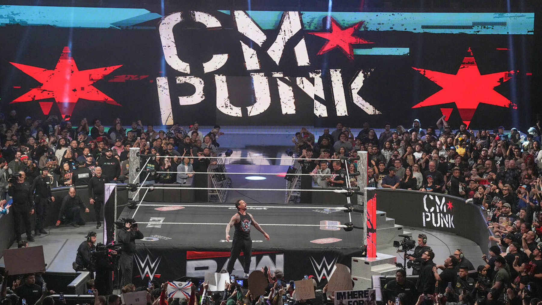 CM Punk is one of the favorites to win the men's Royal Rumble match.
