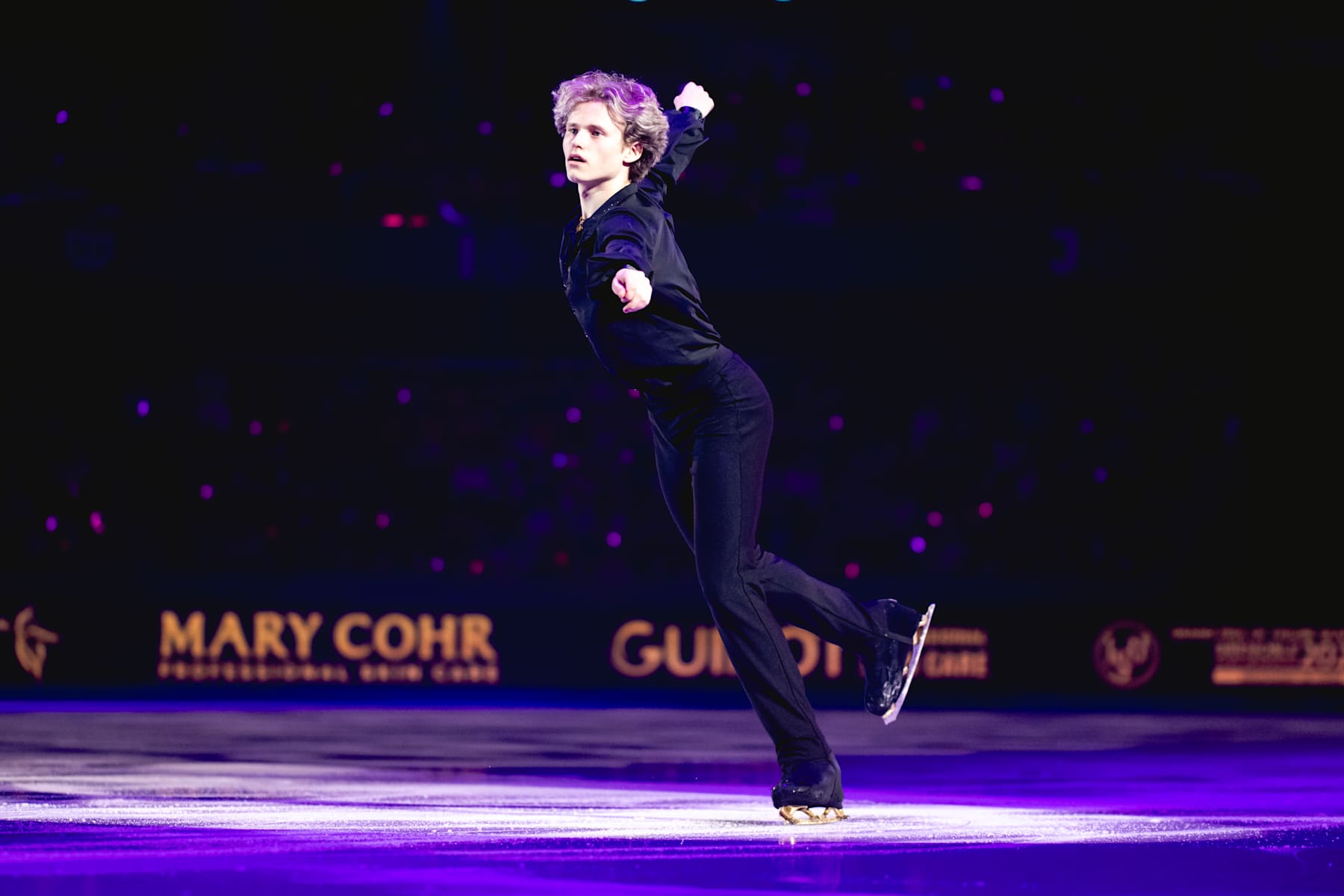 GRENOBLE, FRANCE - DECEMBER 8:  Ilia Malinin of the United States performs during Gala Exhibition during the ISU Grand Prix of Figure Skating Final - Grenoble at Patinoire Polesud, on December 8, 2024, in Grenoble, France. (Photo by Jurij Kodrun - International Skating Union/International Skating Union via Getty Images)