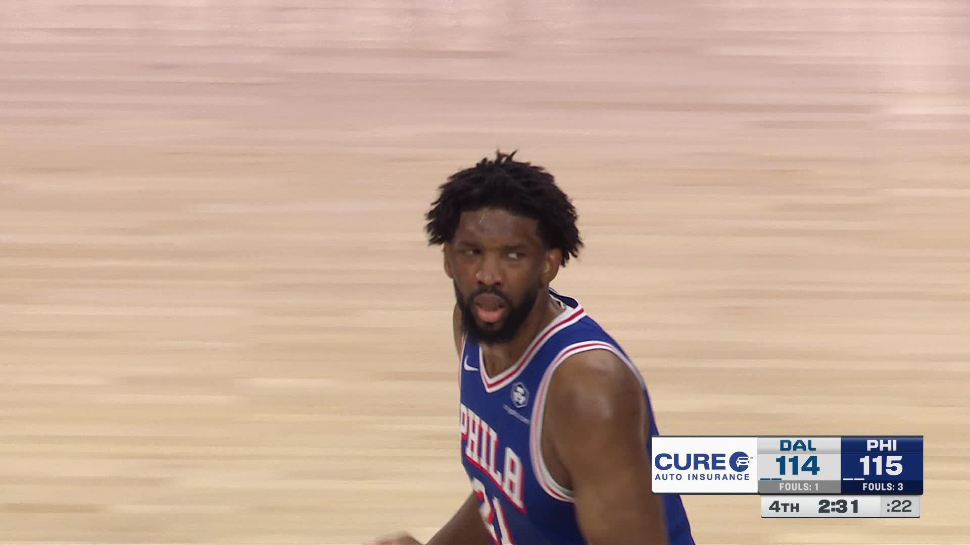 Highlights from Joel Embiid's Triple-Double