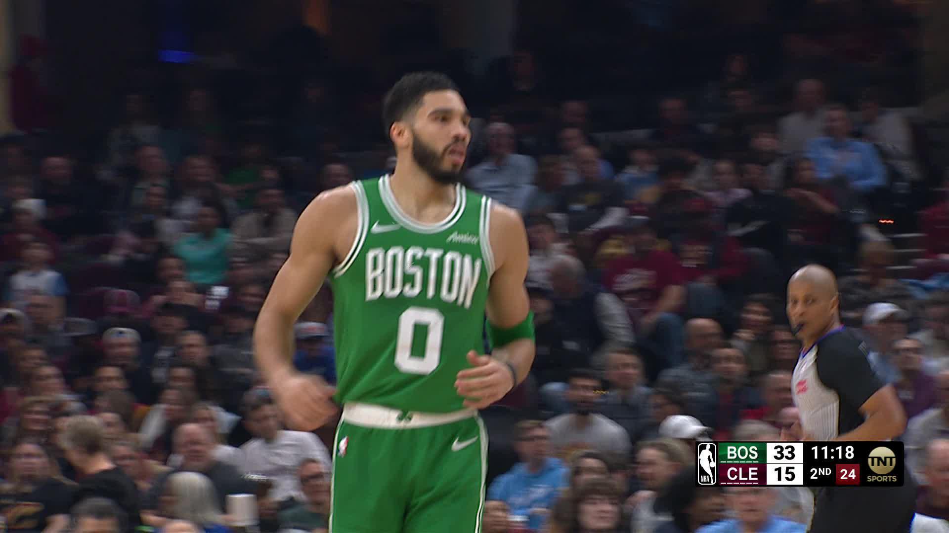 Jayson Tatum Scores 22 vs. Cavaliers