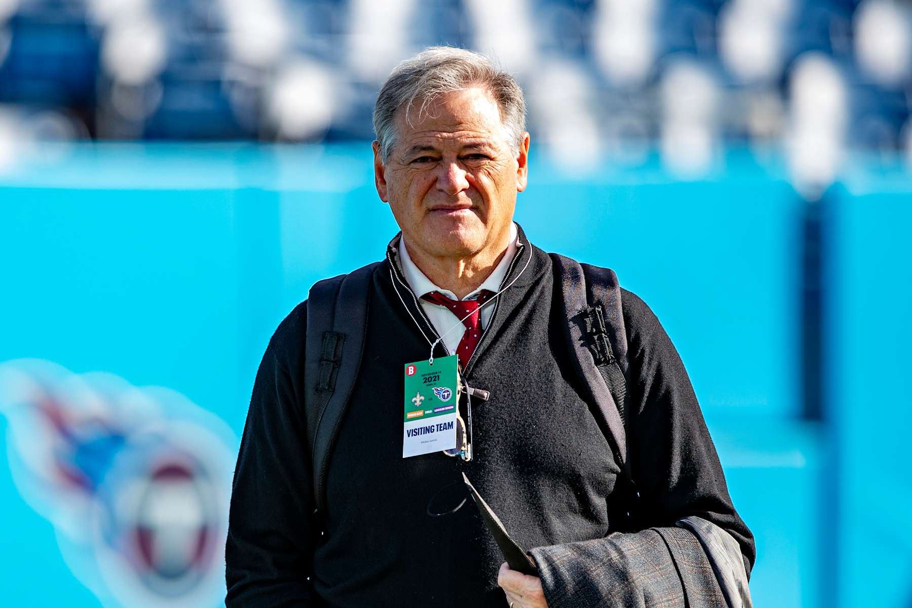 Saints general manager Mickey Loomis