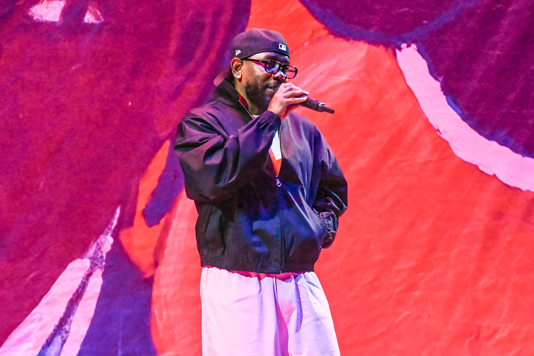 Kendrick Lamar at the 2023 Bonnaroo Music & Arts Festival