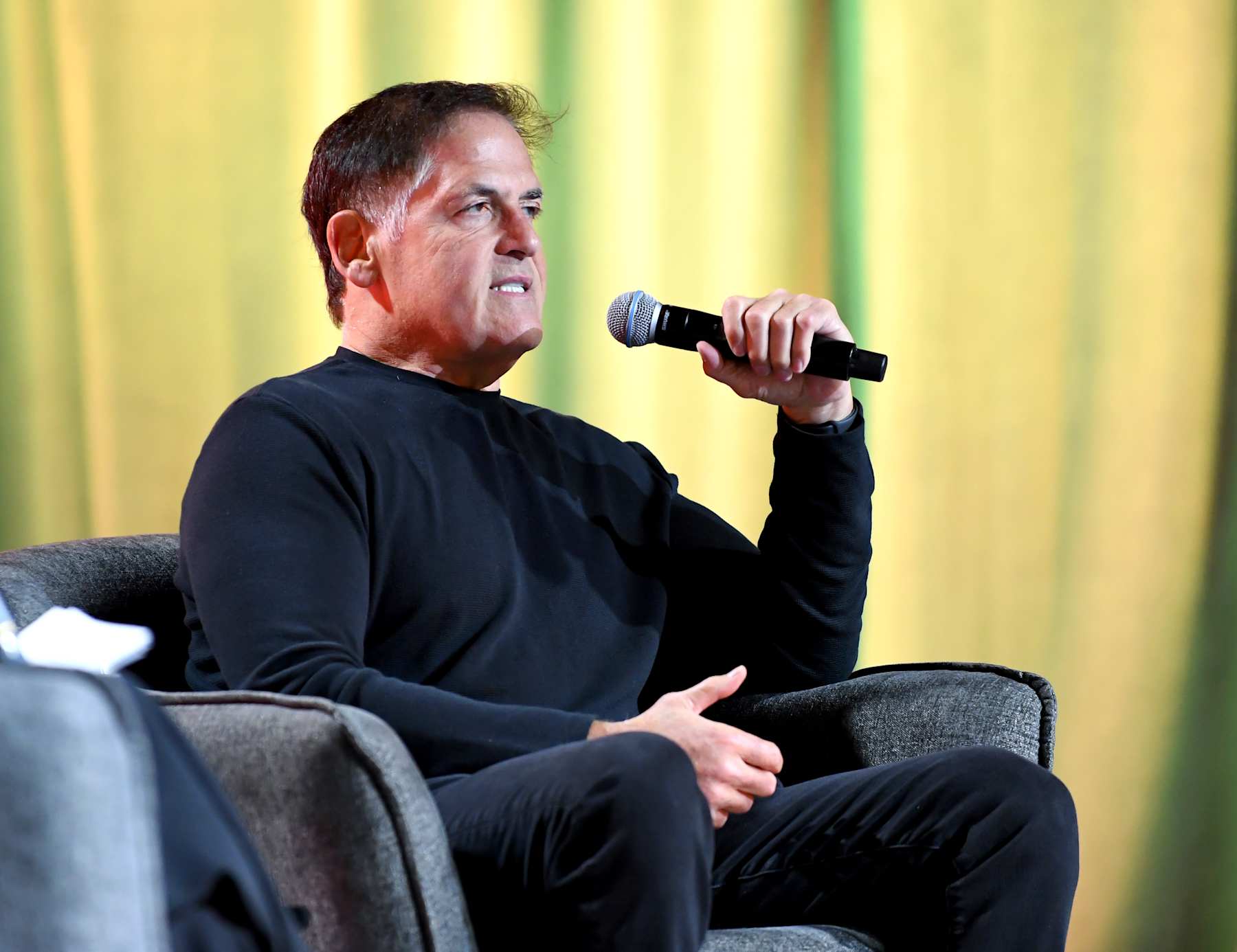 SAN FRANCISCO, CALIFORNIA - DECEMBER 03: Mark Cuban speaks onstage during "Battling Big Pharma: A Conversation with Mark Cuban" at WIRED's The Big Interview 2024 at The Midway SF on December 03, 2024 in San Francisco, California.  (Photo by Jon Kopaloff/Getty Images for WIRED)