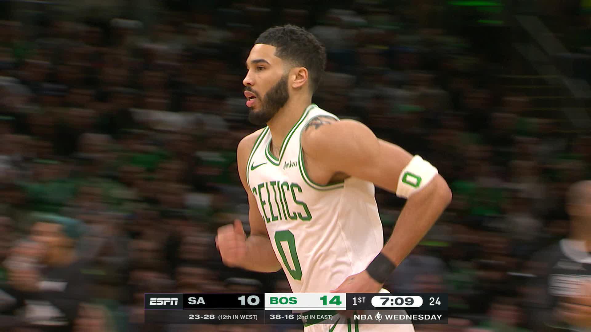 Jayson Tatum Scores 32