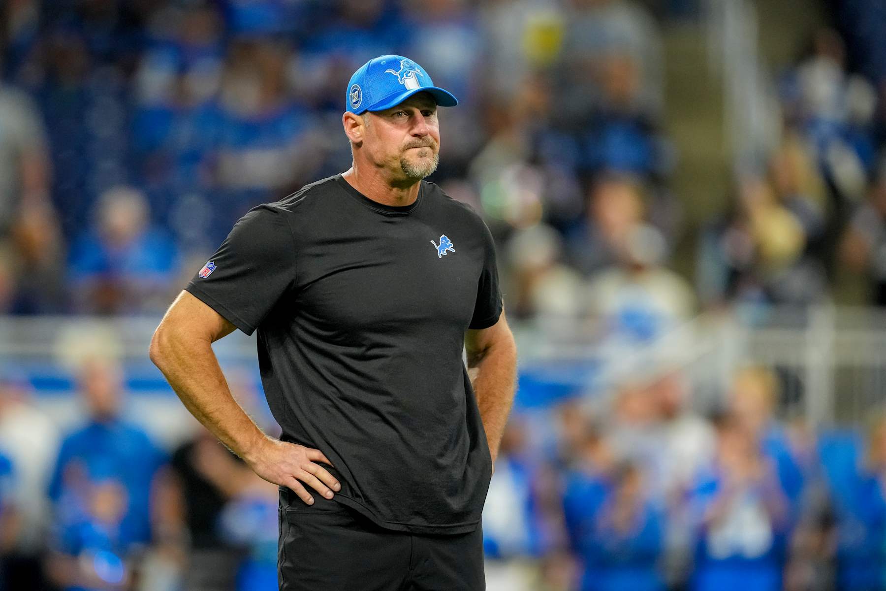 Lions head coach Dan Campbell