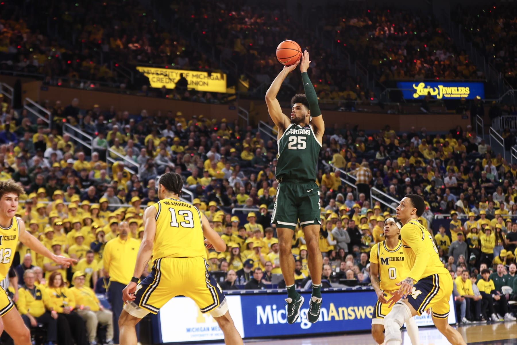 Michigan State's Malik Hall