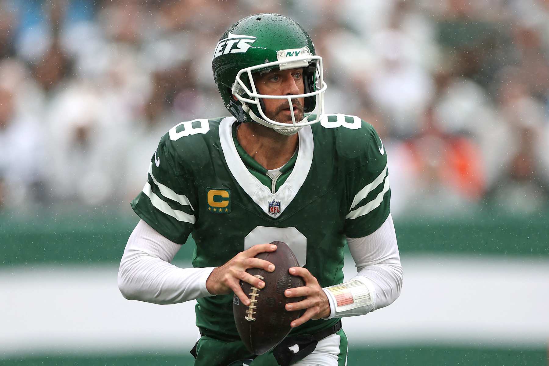 Jets QB Aaron Rodgers