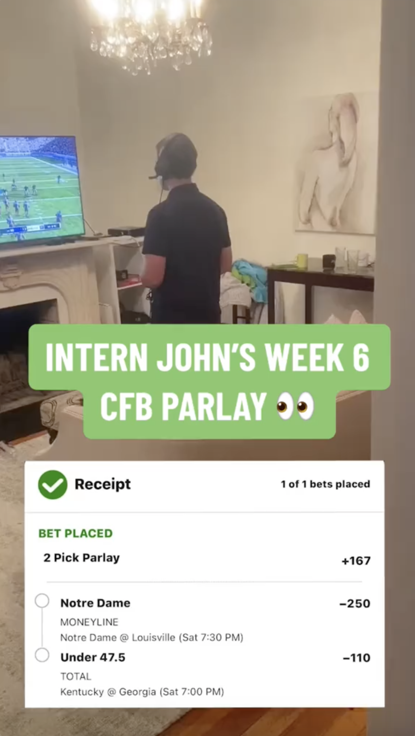 Parlay Week Package — #