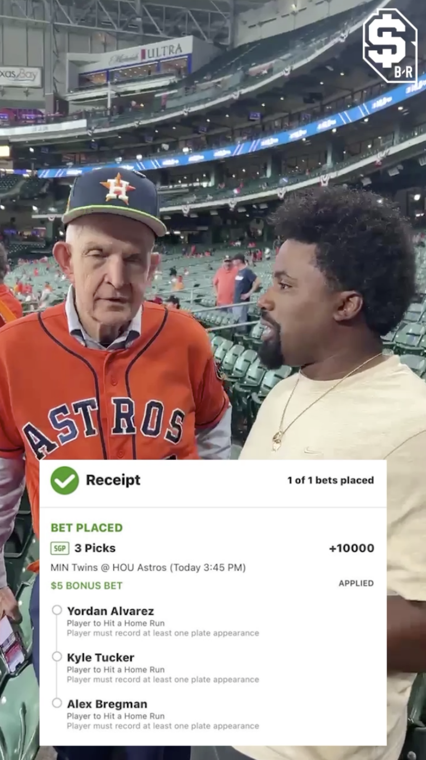 Mattress Mack hits home run with $10 million bet on an Astros win