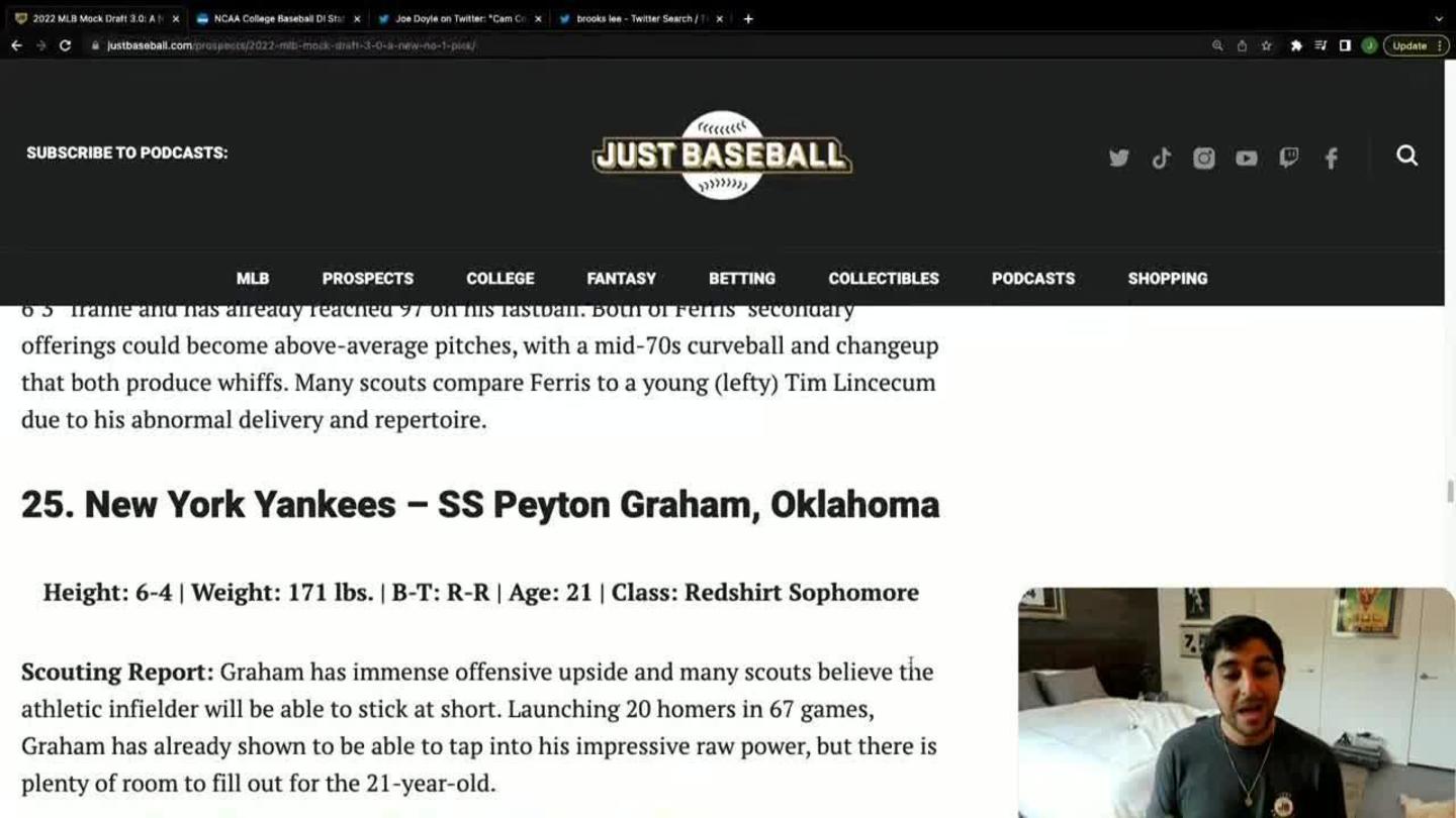 New MLB Mock Draft  Highlights and Live Video from Bleacher Report