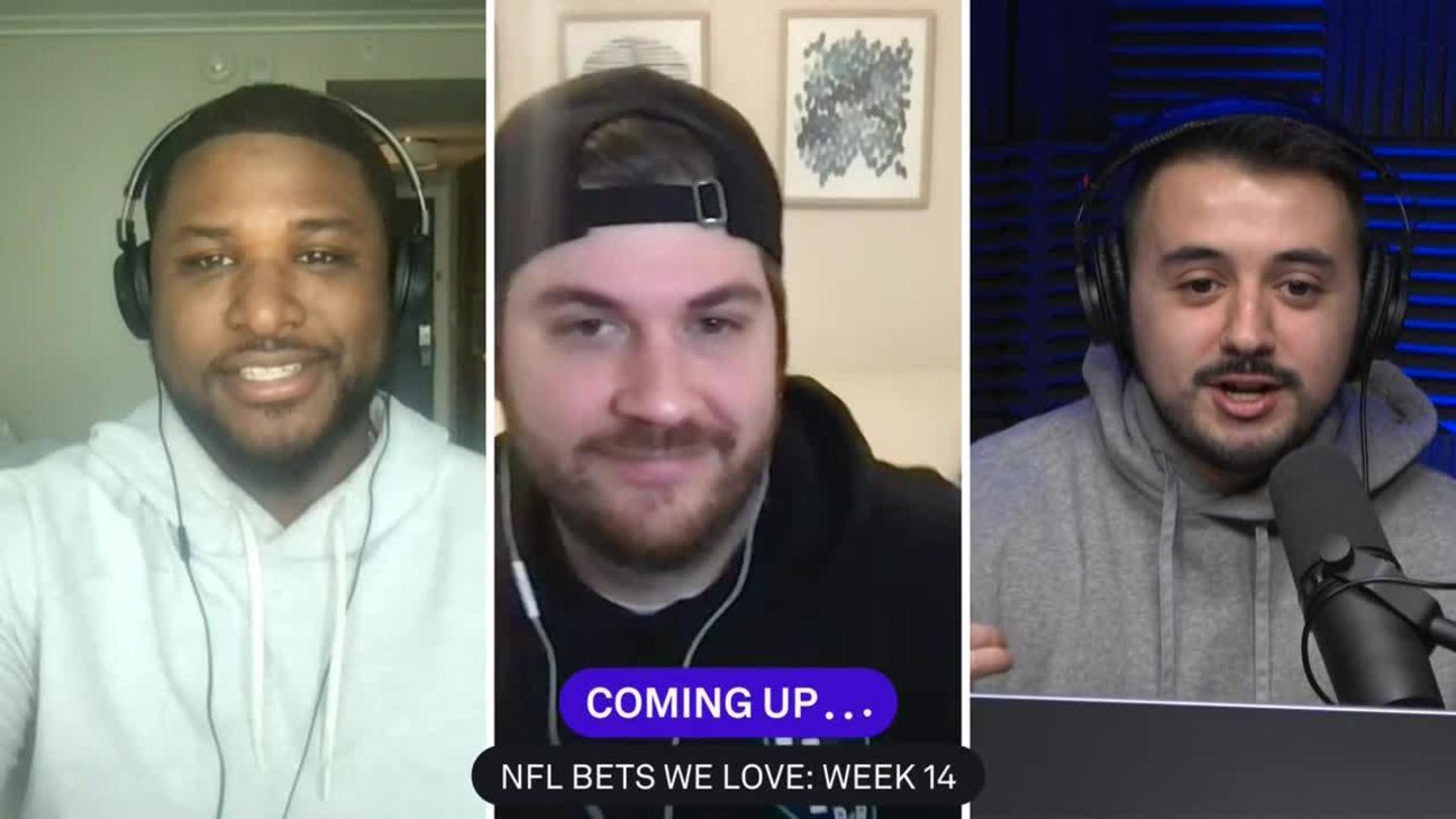 \ud83d\udcf9 Grading Week 14 Bets We Love \ud83e\udd11 | Highlights and Live Video from  Bleacher Report