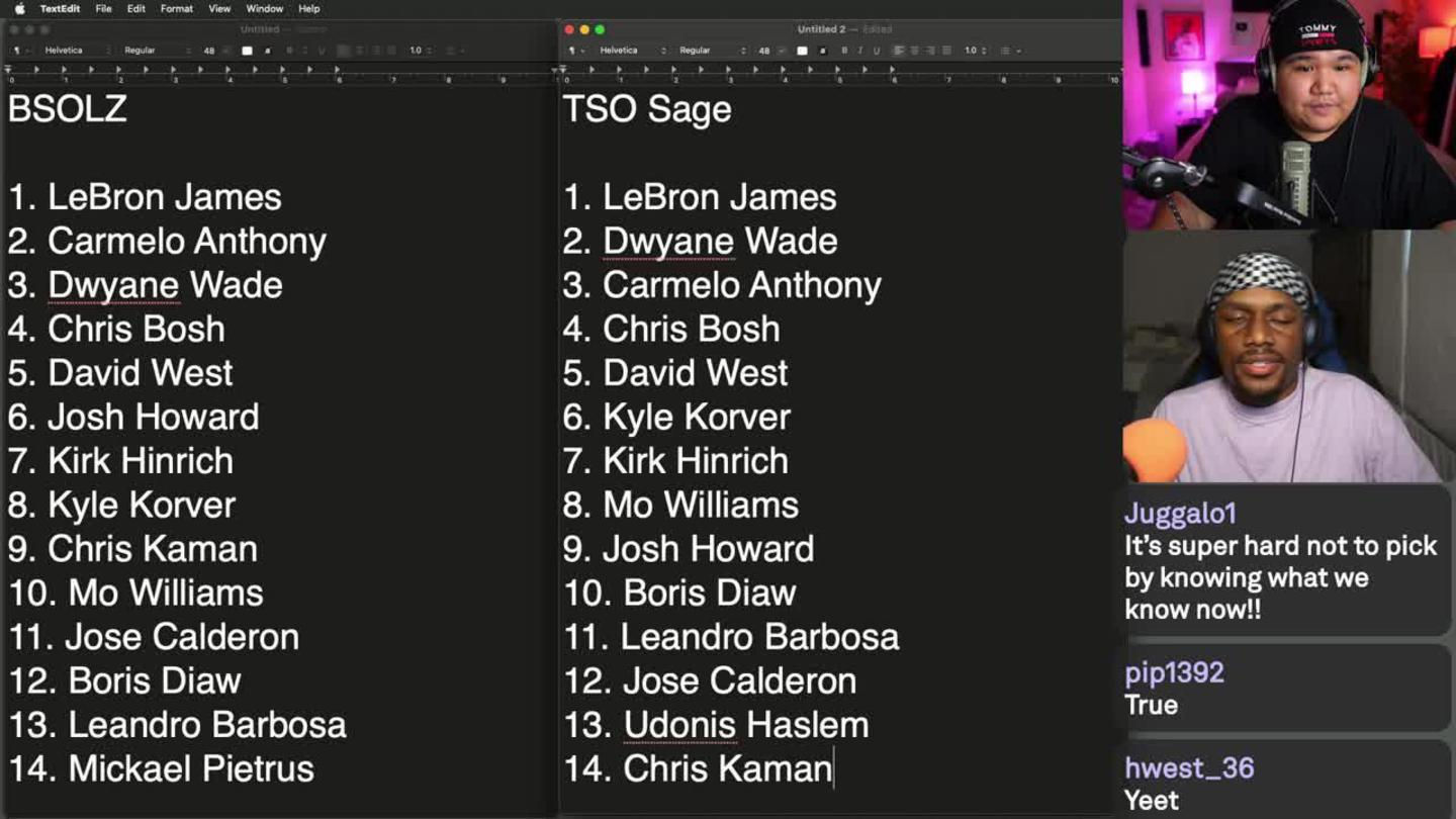 Redrafting the 2003 NBA Draft: LeBron James and Carmelo Anthony