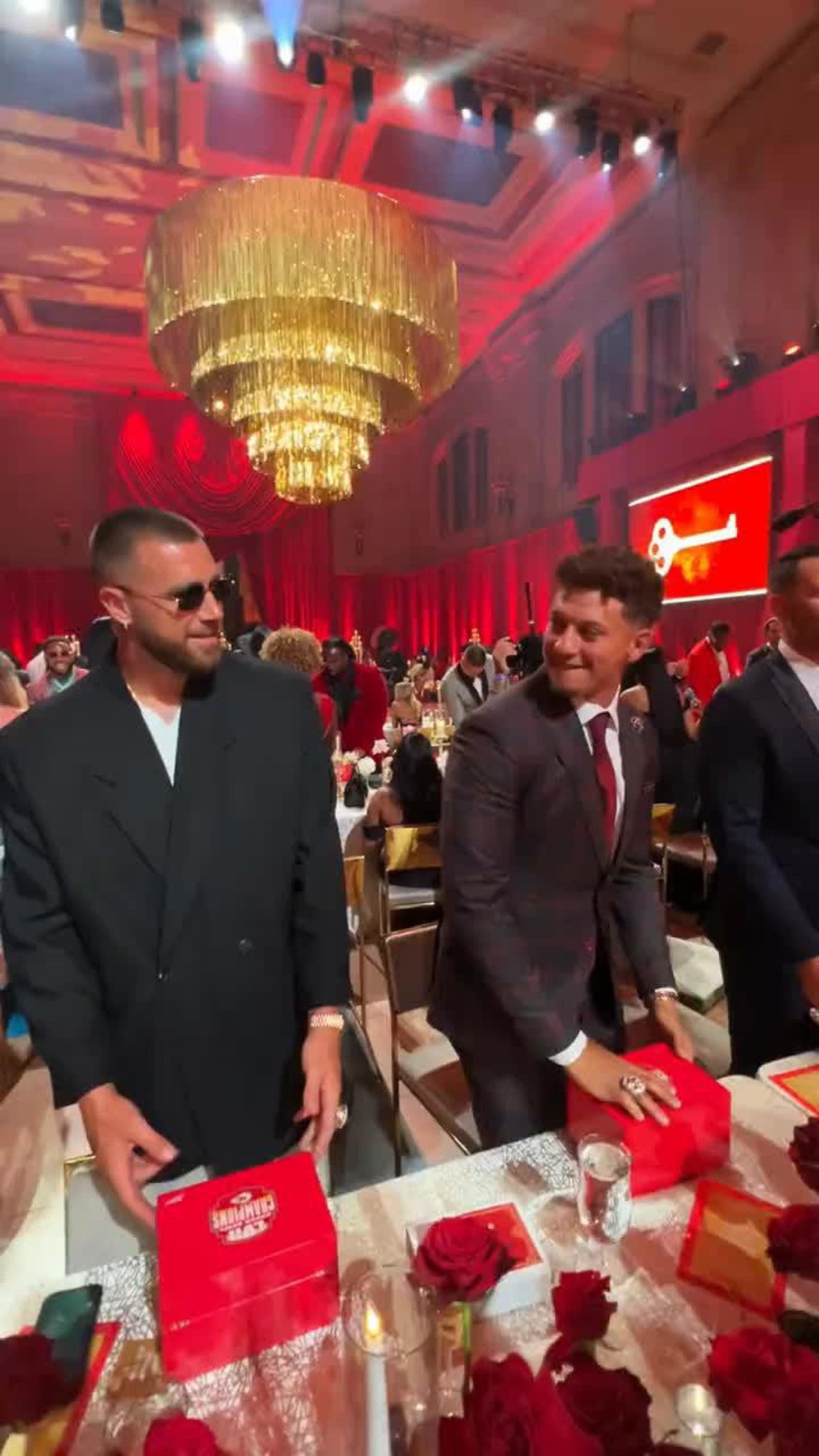 Mahomes, Kelce Ring Countdown  Highlights and Live Video from Bleacher  Report