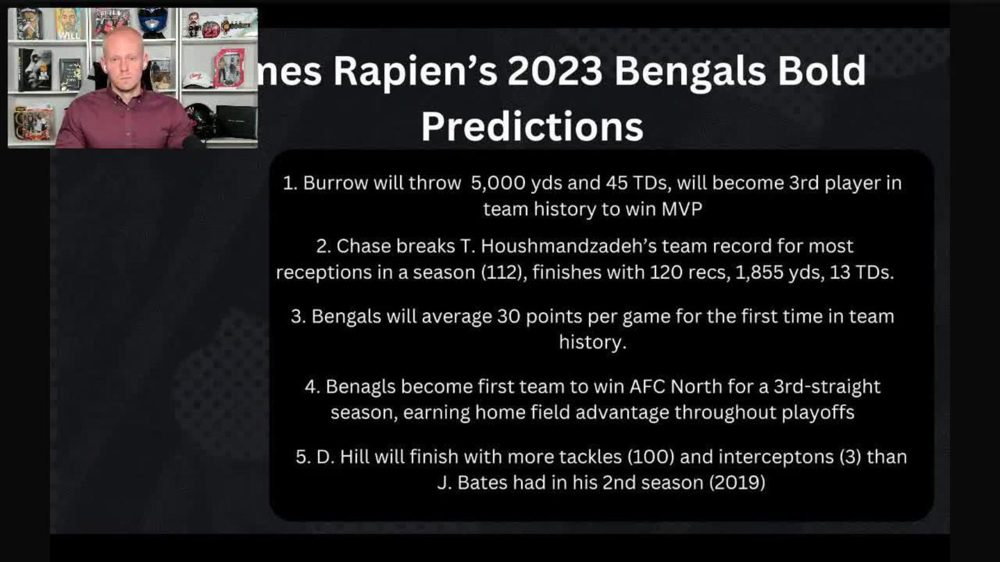 3 bold predictions for Bengals 2023 season