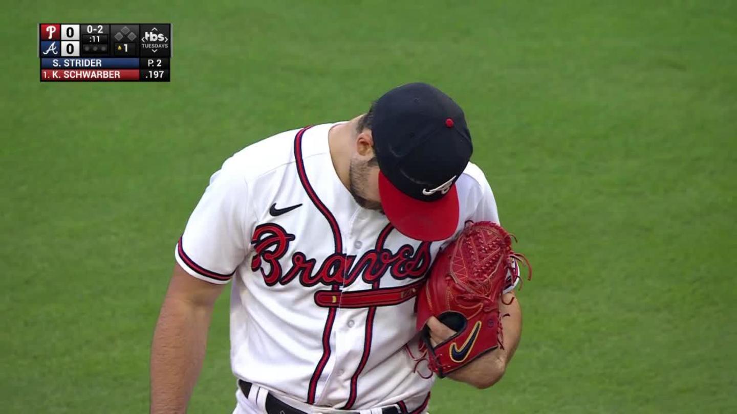 Spencer Strider fumes after Braves remove him from Game 1 loss