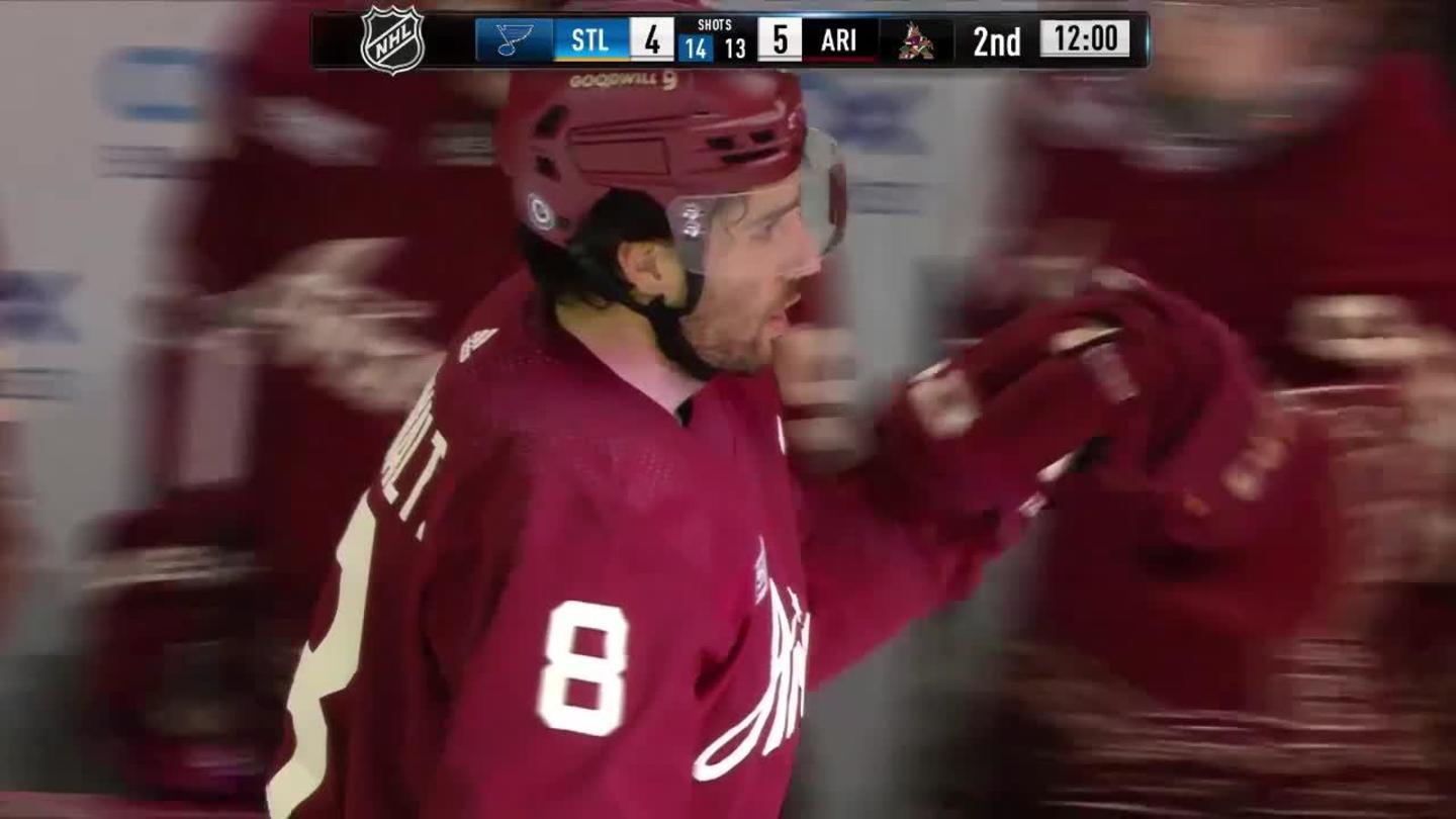 Nick Schmaltz nets hat trick as Coyotes blank Blues - The Rink Live   Comprehensive coverage of youth, junior, high school and college hockey