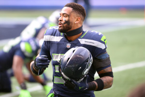 Seattle Seahawks wide receiver D'Wayne Eskridge makes a catch during NFL  football practice Tuesday, June 15, 2021, in Renton, Wash. (AP Photo/Ted S.  Warren Stock Photo - Alamy