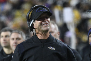 John Harbaugh makes no apologies for extending 100-yard rushing