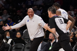 76ers' Doc Rivers Questions Lack of Foul Calls on Nets in 4th Quarter of Loss