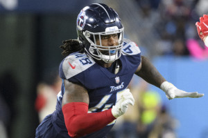 Who is Derrick Henry's backup on the Titans depth chart? Get to know  Tennessee's handcuff RBs, fantasy waiver wire pickups Jeremy McNichols,  Adrian Peterson