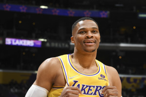 Lakers' Russell Westbrook: Back Injury from Unfamiliarity with Sitting Long Stretches