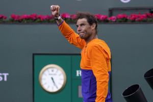 Report: Rafael Nadal out 4-6 Weeks with Stress Injury in Rib Suffered at Indian Wells