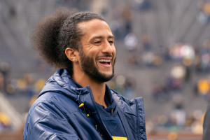 Colin Kaepernick met with Michigan team, will be honorary captain for  spring game - Maize n Brew