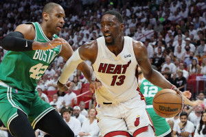 Bam Adebayo on Buzz Heat Could Trade Him for Kevin Durant: 'I Can't Control That'
