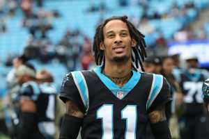 Carolina Panthers running back Christian McCaffrey (22) is seen prior to an  NFL football game against the Seattle Seahawks in Charlotte, N.C., Sunday,  Dec. 15, 2019. (AP Photo/Mike McCarn Stock Photo - Alamy