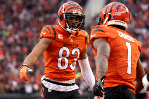 NFL on X: Ja'Marr Chase reunites with @JoeyB in Cincinnati! #NFLDraft @ Bengals