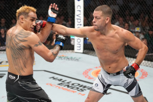 Nate Diaz Beats Tony Ferguson via 4th-Round Submission at UFC 279 in Final Fight