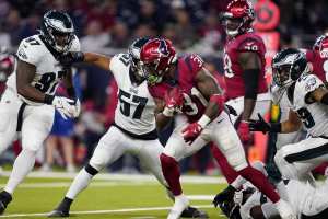 Dameon Pierce Stirs Up OROY Buzz on Twitter in Texans' Loss to Jalen Hurts,  Eagles, News, Scores, Highlights, Stats, and Rumors