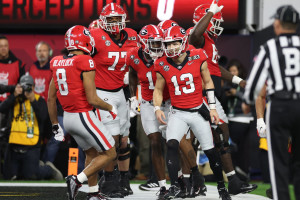 Georgia vs. Ohio State score: Dawgs keep title defense alive with gutsy  College Football Playoff comeback 