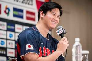 Shohei Ohtani 2023 World Baseball Classic MVP Japan National Team 8x10  Photo