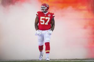 Chiefs LT Orlando Brown Jr. wearing No. 57 to honor his father, mentor