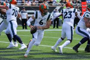 XFL's Josh Gordon Held to 0 Catches as Ben DiNucci, Sea Dragons Win vs.  Guardians, News, Scores, Highlights, Stats, and Rumors