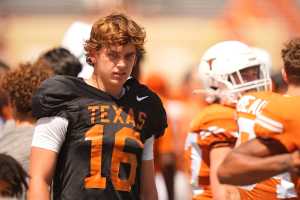 Arch Manning Won't Sign NIL Deal Until He Becomes Texas' Starting QB, Sarkisian Says