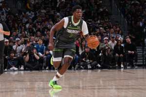 Wolves' Anthony Edwards Cited for Assault; Allegedly Threw Chair That Hit 2 Employees