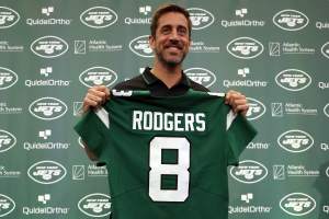 Sauce Gardner pitches Aaron Rodgers in Jets-Packers trade talk - ABC7 New  York