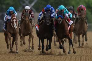 National Treasure wins Preakness Stakes, denying Mage Triple Crown bid with Belmont  Stakes looming