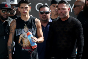 Oscar De La Hoya Tells Ryan Garcia to Blame Advisor for Gervonta Davis Loss