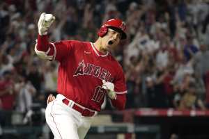 Ben Verlander on X: The Angels new HR hat is a Samurai Warrior helmet. Shohei  Ohtani picked it out.  / X