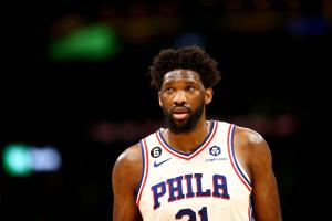 76ers' Joel Embiid Photographed After Marrying Longtime Girlfriend Anne de Paula