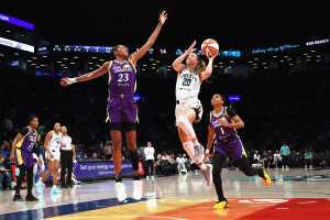 Liberty's Sabrina Ionescu Breaks Diana Taurasi's WNBA Record for 3s in a Season