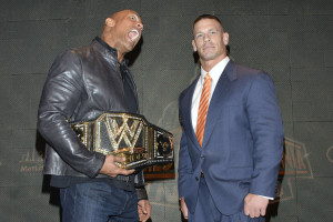 Video: John Cena Tells The Rock 'Welcome Home' in Dwayne Johnson's WWE Return